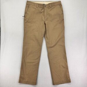 Columbia Pants‎ Mens 36x30 Khaki Regular Fit Straight Leg Cotton Workwear